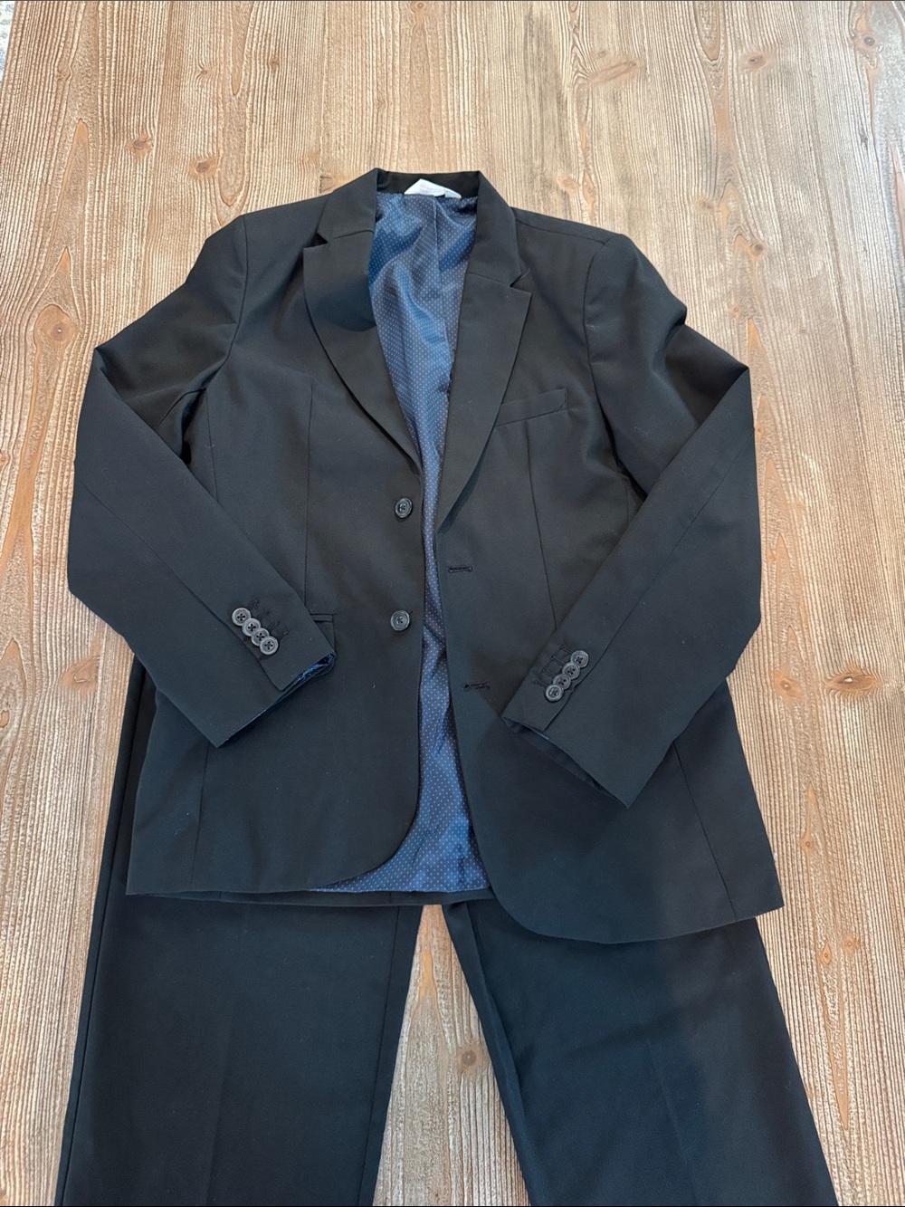 Boys Cat & Jack Black Suit Size 14